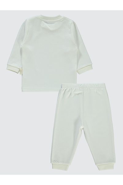 Civil Baby Baby Organic Pajama Set 1-9 Months Ecru