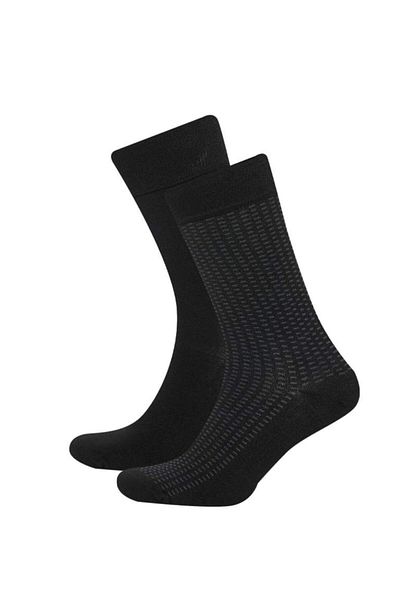 DeFacto New Season Men's Seamless Ultra Soft 2-Piece Bamboo Premium Long Socks