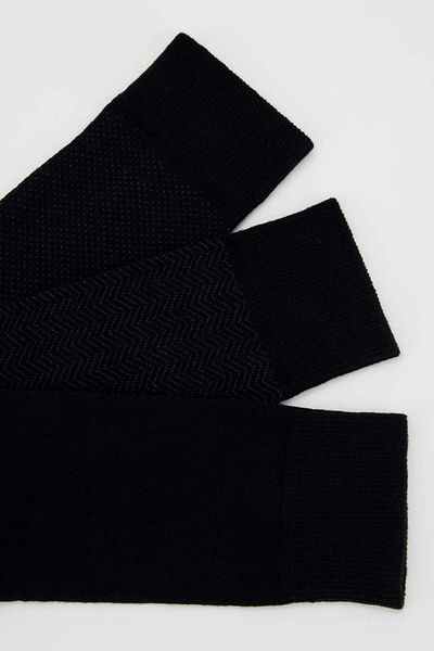 DeFacto New Season Men's Cotton 3-Piece Socks