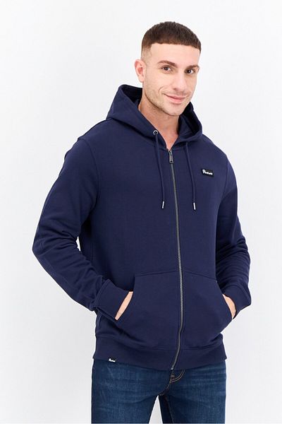 Penfield Men Hooded Brand Logo Long Sleeves Sweatshirt, Navy