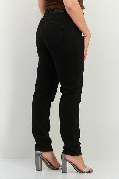 Selected Femme Women Slim Fit High Waist Searchable Denim, Black