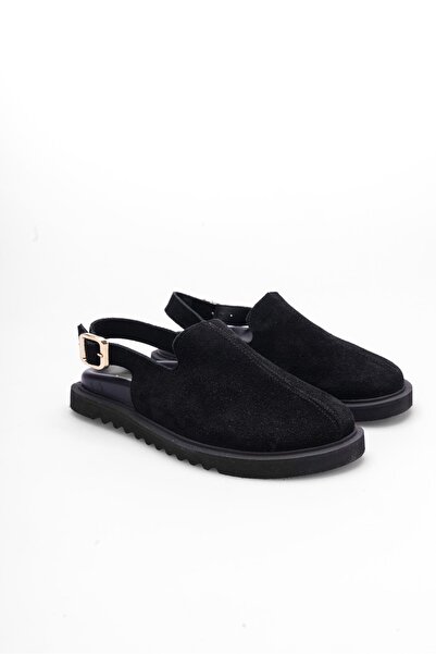 POTİN AYAKKABI النعال الجلدية من جلد الغزال