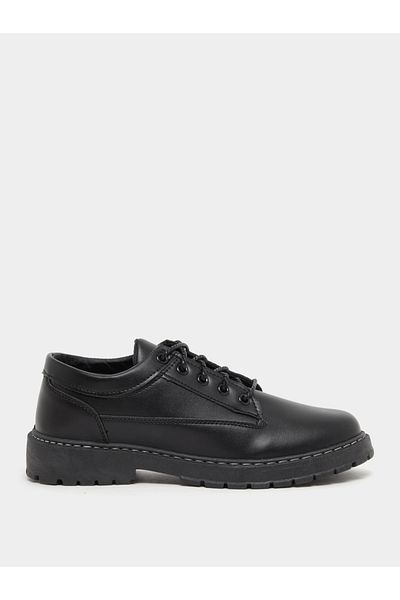 Styli Stitch Detail Chunky Sole Lace Up Shoes