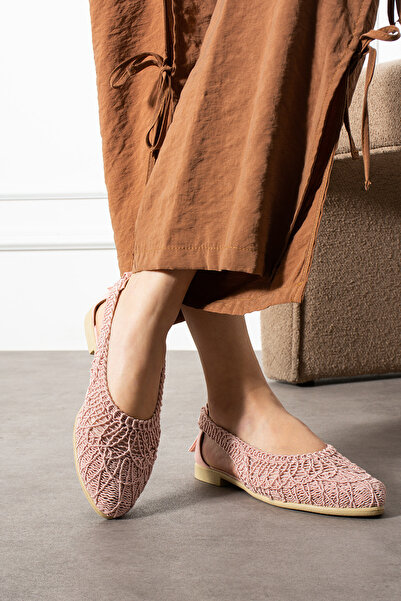 SWORD Γυναικεία Πλεκτά Παπούτσια Μπαλαρίνας Μητρικά Παπούτσια Καθημερινά Παπούτσια Δαντέλα Μπαλαρίνα