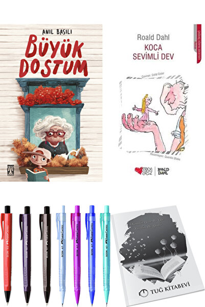 Timaş Yayınları Büyük Dostum ve Koca Sevimli Dev + Hediyeli