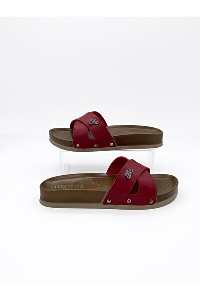 Babetty Women's Flat Heel Anatomical Sole Orthopedic Slippers Daily Comfortable Lightweight Stylish Young Mother Slippers