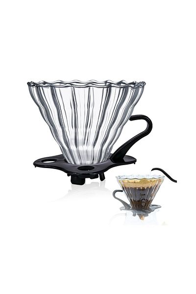 MIBRU V60 Coffee Set 3 Piece Coffee Drip Coffee Maker Kit Pour Over Grinder&coffee Server&v60 Filter