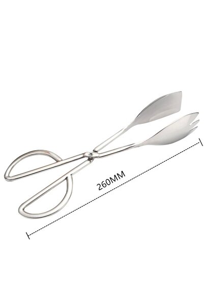 artizanmutfak Salad Serving Tongs |   Scissors Tongs 26 cm