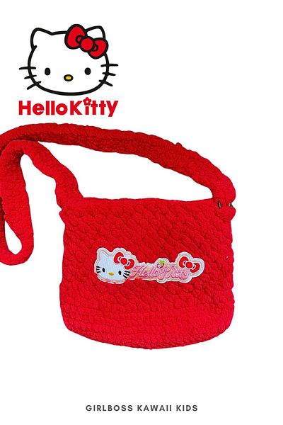 Girlboss Kawaii Mini geantă lucrată manual - Kuromi, Melody, Pompompurin, Hello Kitty, Cinnamoroll