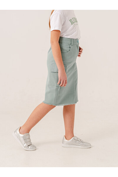 GİYİCEM TEKSTİL Дівчача сукня з льону 2959