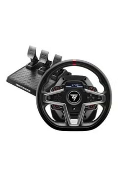 Thrustmaster عجلة سباق T248، دواسات مغناطيسية، محرك هجين، مبدلات مجداف، ردود فعل ديناميكية (PS5، PS4، الكمبيوتر الشخصي)