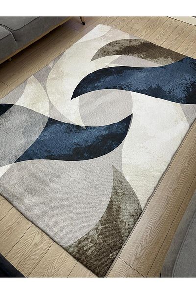 ALLGELSİN Elastic Micro Fleece Carpet Cover 4m2 160X230 or 6m2 200X300 Four or Six Meters Square Carpet Cover