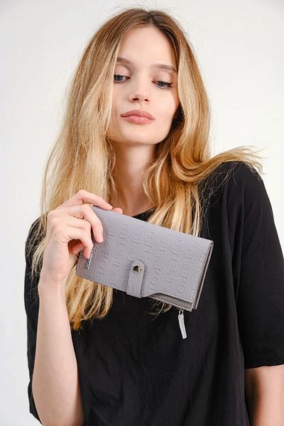 Just Polo Women's Button Detailed Wallet Rc1001