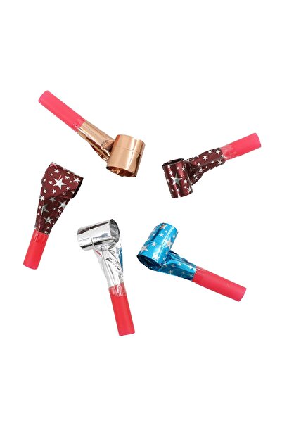 Frocx صافرة رأس السنة الجديدة 5 عبوات