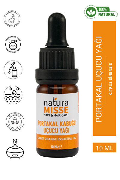 NaturaMisse Portakal Kabuğu Uçucu Yağı %100 Saf Doğal Portakal Yağı