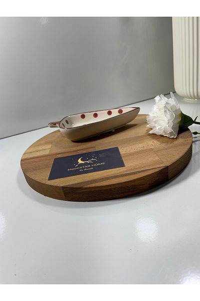 Madame Coco Vie Rouge Sauvage Presentation Plate - 14 cm