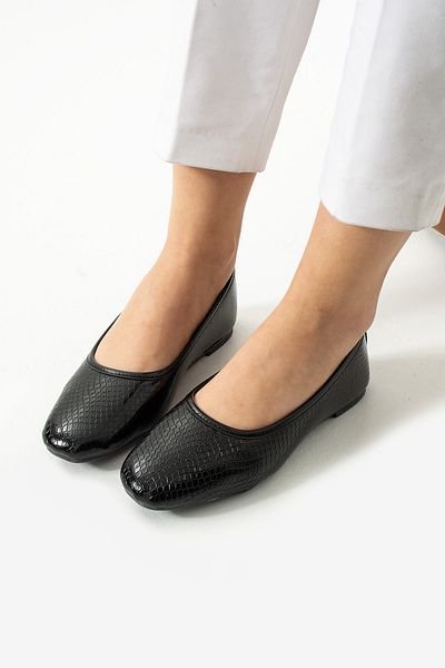STOCON Hana Trend Black Women's Ballerinas - Casual Stc1087 Office Shoes