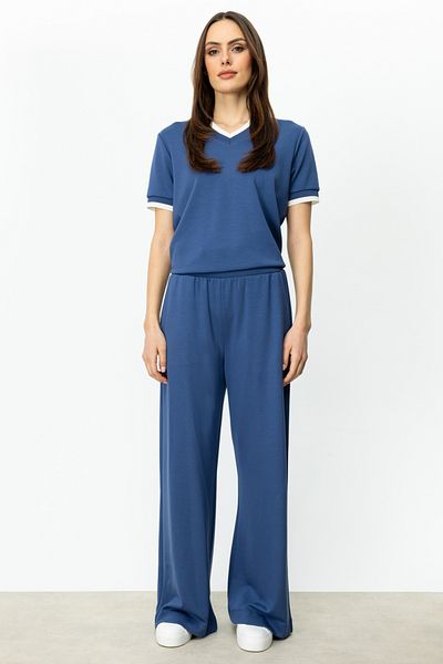 ON Thick Elastic Waist Wide Leg Trousers