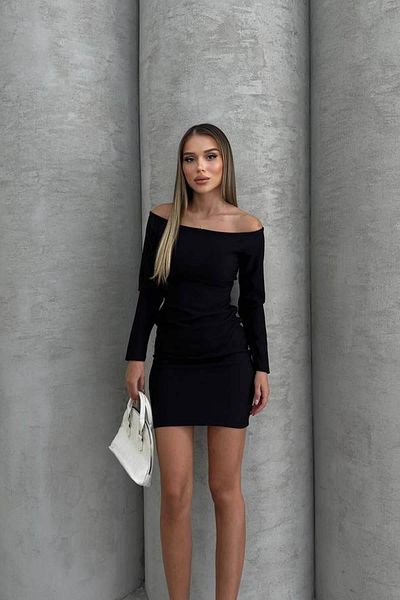 Laviera Women's Black Mini Dress