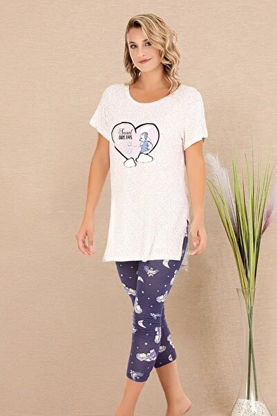 Viselya Σετ πιτζάμες Heart Με σχέδιο Capri