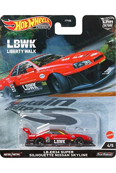 HOT WHEELS Car Culture Premium Arabalar - Lb-er34 Nissan Skyline