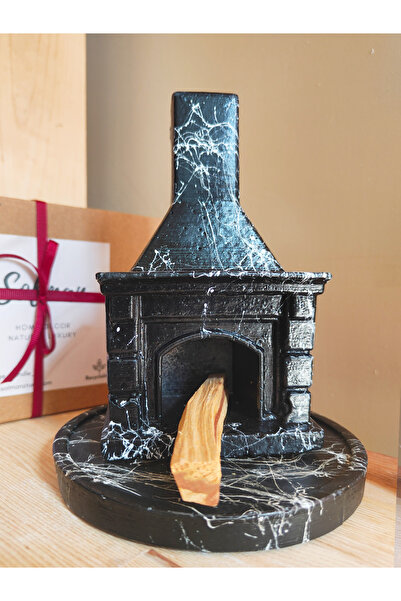 SillageCandle El Yapımı Şömine Tütsülük Ev Bacalı Palo Santo Tütsülük Tütsü K...