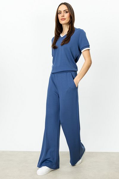 ON Thick Elastic Waist Wide Leg Trousers