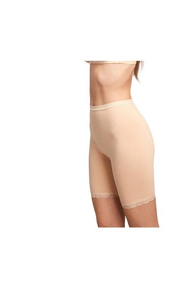 Kom Chiloți din piele din 2 piese din bumbac modal, lycra, dantelă, picior lung KQ.OBSCKLT.1K.M1.K4