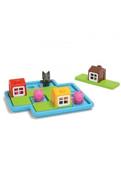 Smart Games Joc de societate - Three Little Piggies - Deluxe