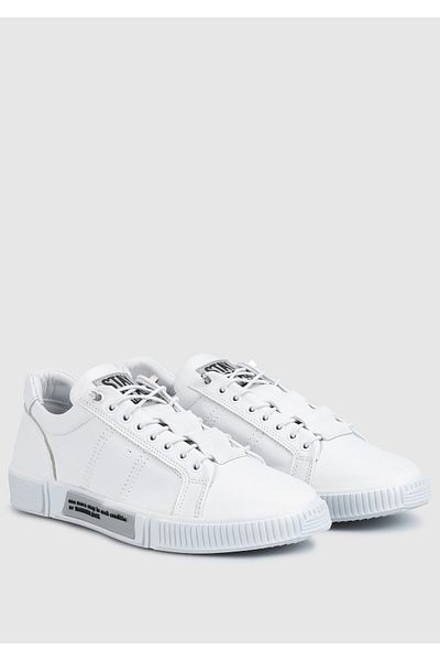Hammer Jack Basel Λευκό Δερμάτινο Ανδρικό Sneaker