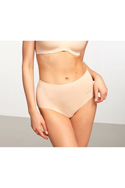 Kom Kadın Modal Pamuklu Likralı Yüksek Bel Basic Ten 4'lü Külot Seti KQ.OBSCMXKLT.1K.M1.K6