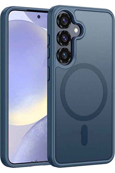 m.tk moveteck Samsung Galaxy S25 Kılıf Mat Magsafe Şarj Özellikli Darbe Önley...