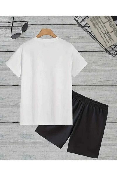 FULL TOLERANCE Balance Printed Shorts Tee Set