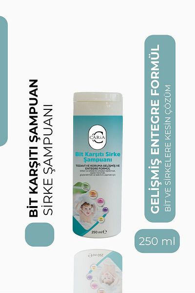 Caria 250 ml Lice Shampoo