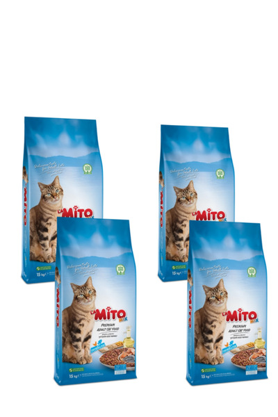 Mito Mix Kedi Maması 1kg X 4 Adet