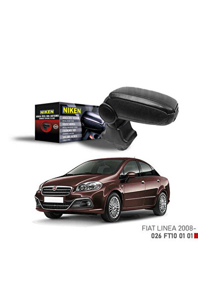 Universsal مسند ذراع خاص للسيارة DS-DERIN باللون الأسود لسيارة فيات لينيا-بون...