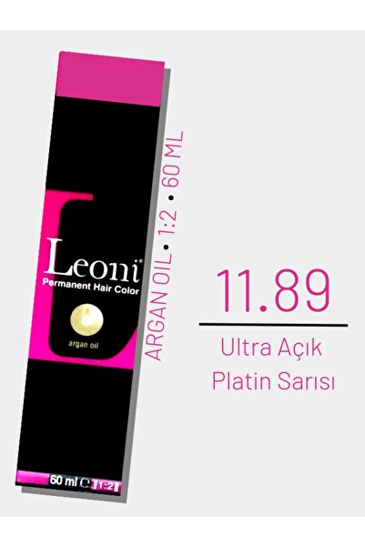 Leoni Saç Boyası No 11.89 Ultra Açık Platin Sarısı