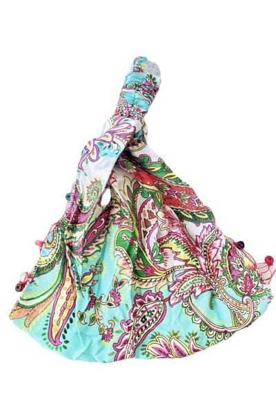 BERG ATELIER Beaded Parachute Bandana and Headband
