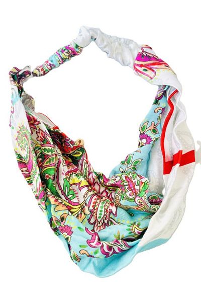 BERG ATELIER Beaded Parachute Bandana and Headband