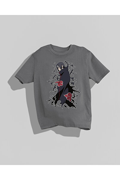 Nulivez Sasuke Uchiha Anime T-Shirt Unisex High Quality Oversize