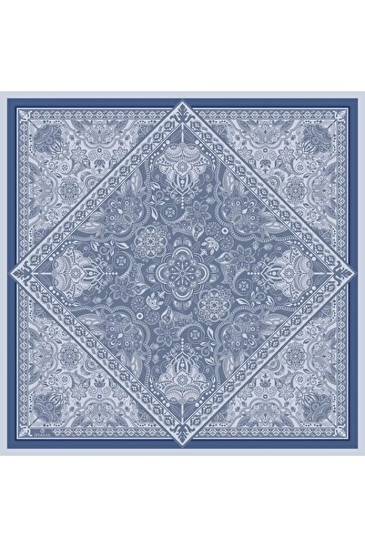 awix İpekhan Top Trend Fenomen Μαλακό Φουλάρι Βισκόζης Μοντέλα Henna Blue)