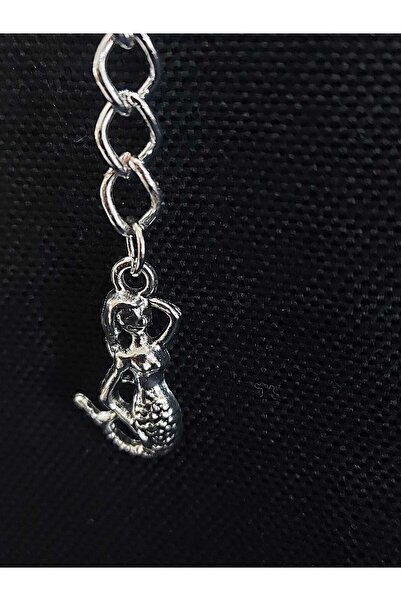 sarıyer silver Φιγούρα Γοργόνας Μυθολογίας και Φανταστικό Μοντέλο Ατσάλινο Μπ...