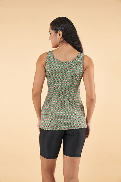 Estiva Semi Modest Swimwear with Thick Straps Short Tights