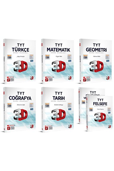 3D Yayınları 2024 Tyt Sözel Eşit Ağırlık Soru Bankası Seti
