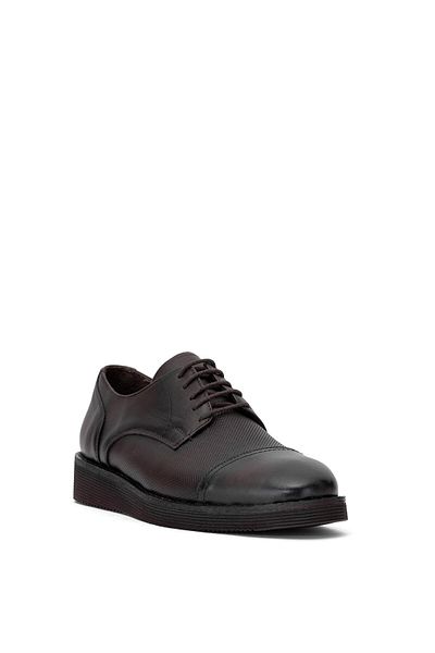 Ayakkabı Fuarı Elite Sltnd9005C - Men's Brown Genuine Leather Casual Shoes