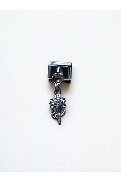 Sumen Butik Steel Italian Bracelet Charm, Charm