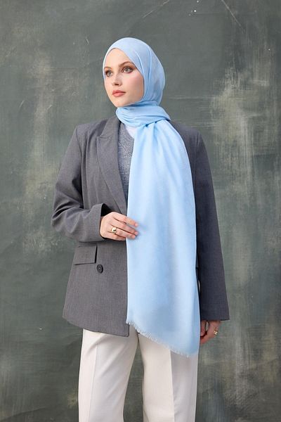İpekhan Şal jacquard din bumbac cu model ondulat