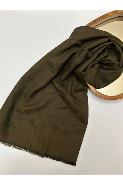 İpekhan شال جاكار قطني بنمط متموج