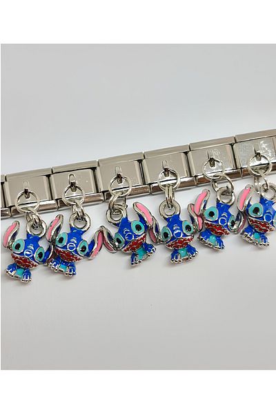 RoseCo00 Italian Steel Bracelet Charm