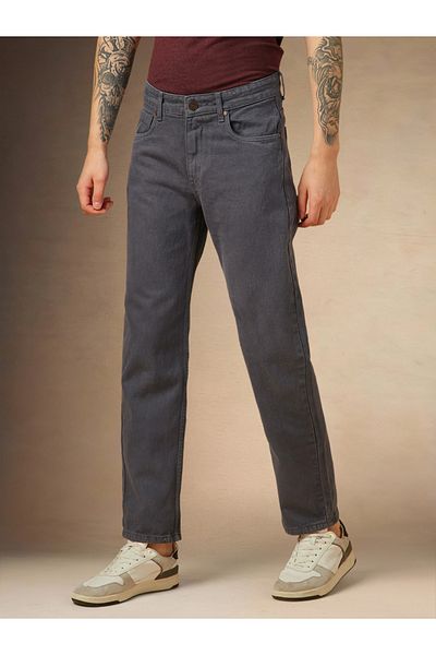 Dennis Lingo By Styli Mid Rise Straight Fit Jeans